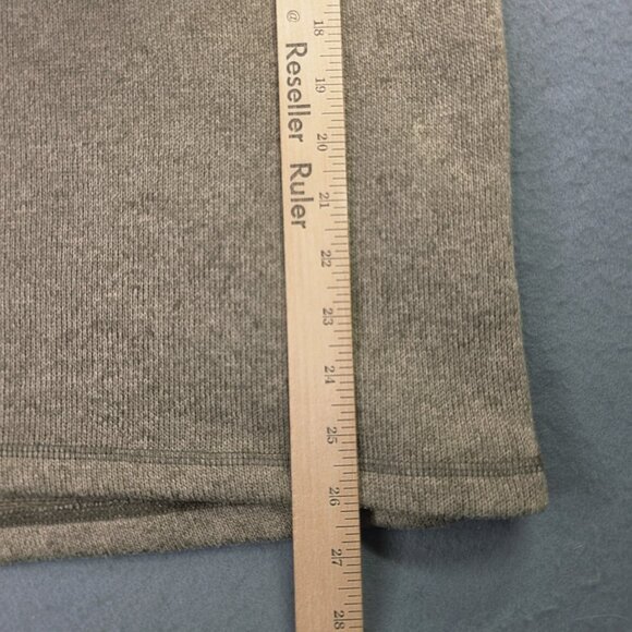 KUIU Base Camp High Loft Sweater Fleece Pullover Mens M Brown Half Zip Outdoor - Picture 9 of 12